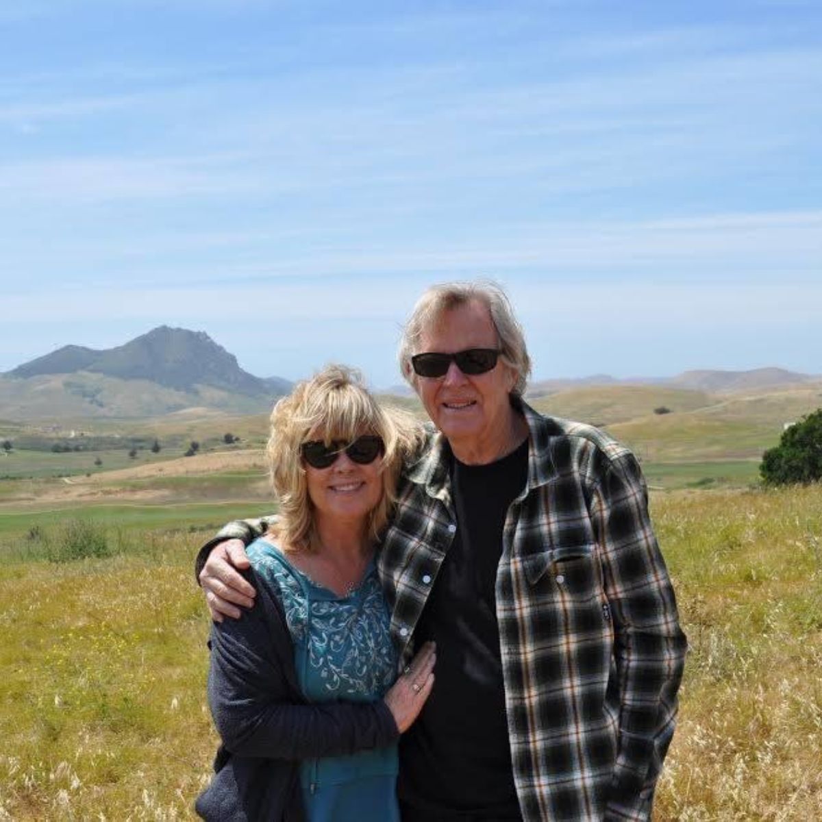 Connie Edwards McGaughy and husband John Stewart McGaughy in San Luis Obispo, California.