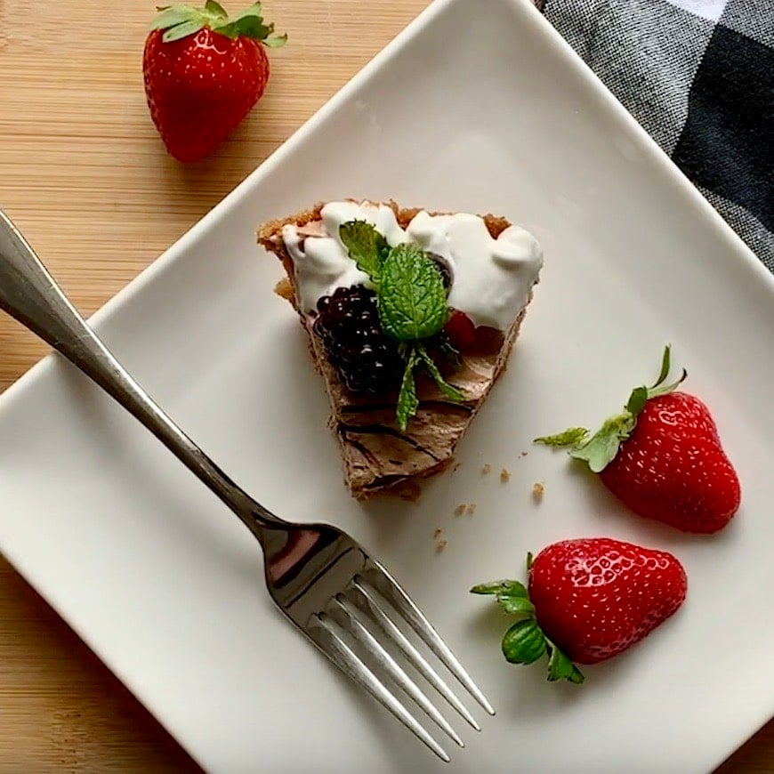 vegan chocolate dream pie