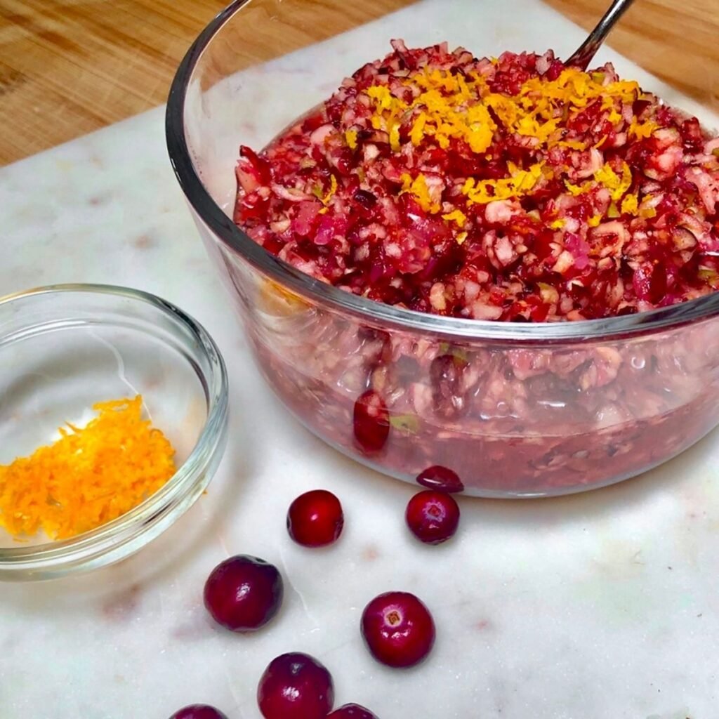 Fresh Cranberry Pineapple Relish (with Maple Syrup) The Carrot Underground🥕